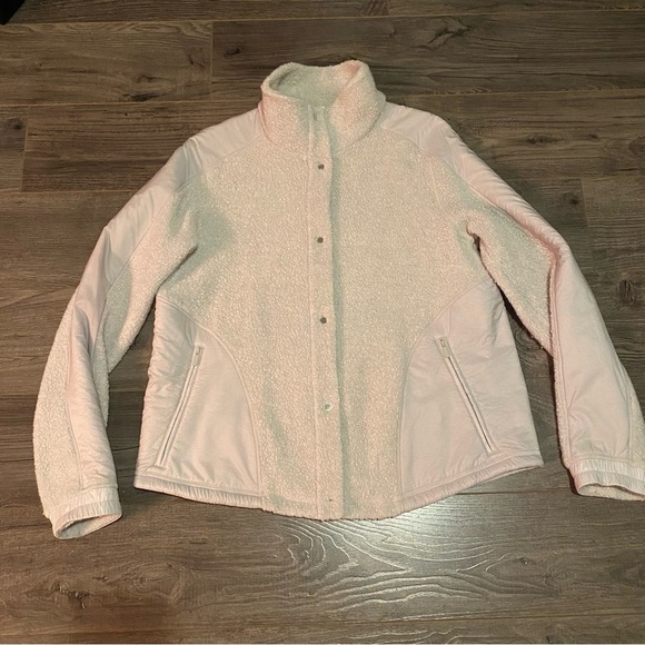 Lululemon Go Cozy Jacket Sherpa fleece size 10 - Picture 7 of 10